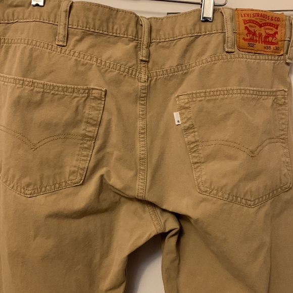 Levi’s 502 men’s Tan jeans - Picture 5 of 8
